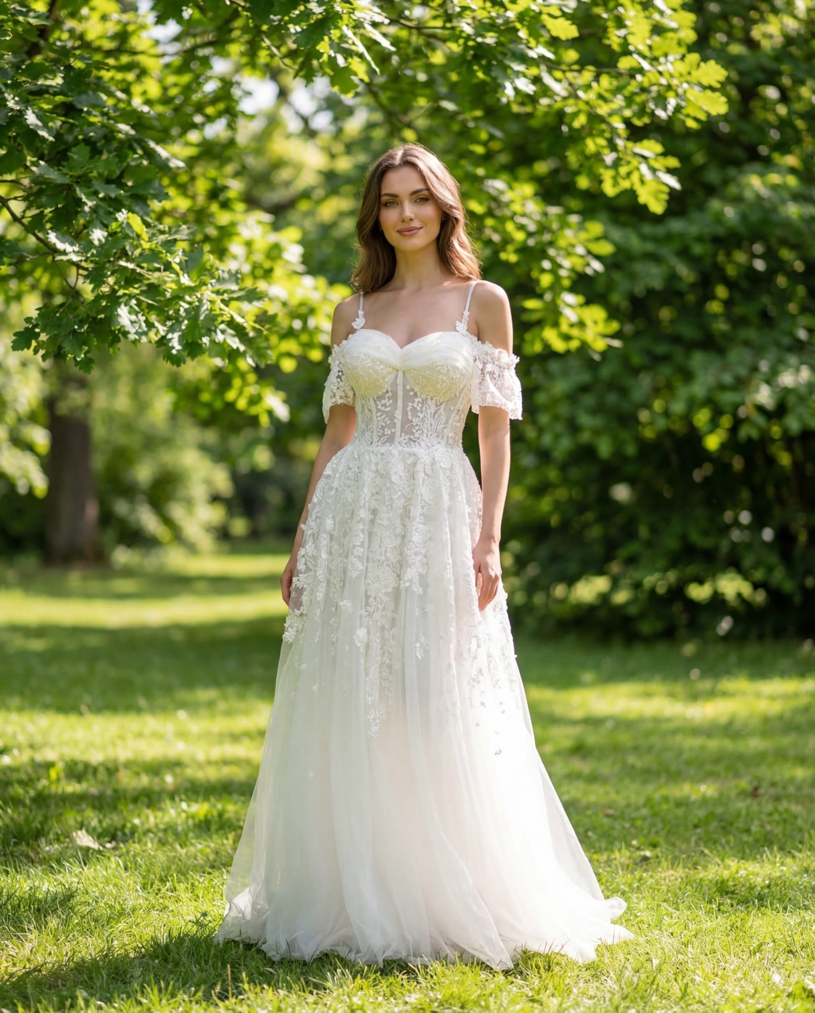 "Bloom" Lace Wedding Dress